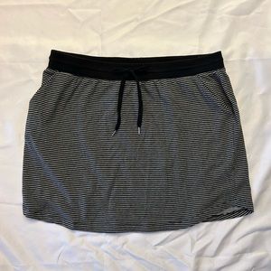 Maurice’s b&w striped mini skirt